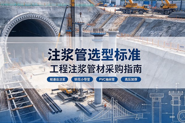 东宝注浆管选型标准