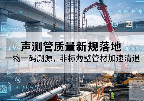 东宝声测管质量新规落地，一物一码溯源，非标薄壁管材加速清退