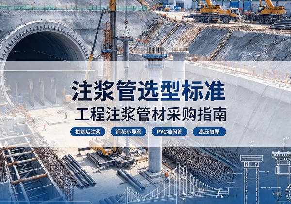 东宝注浆管选型标准